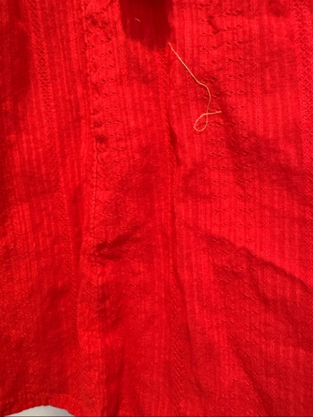 Melrose and Market Red Tassel Spaghetti Strap Tank size Large - Picture 3 of 7